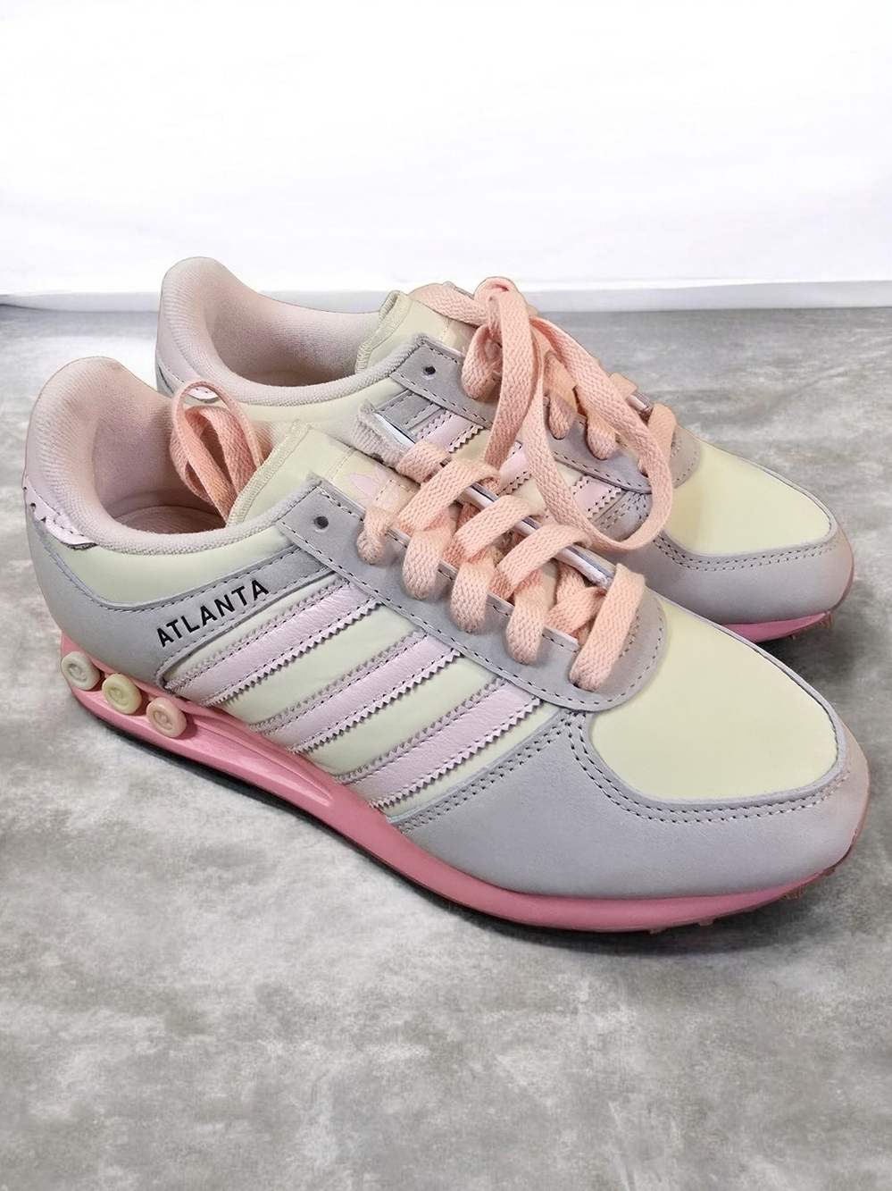 adidas Atlanta Women's Sneakers in Pale Pink, Cream and Light Gray